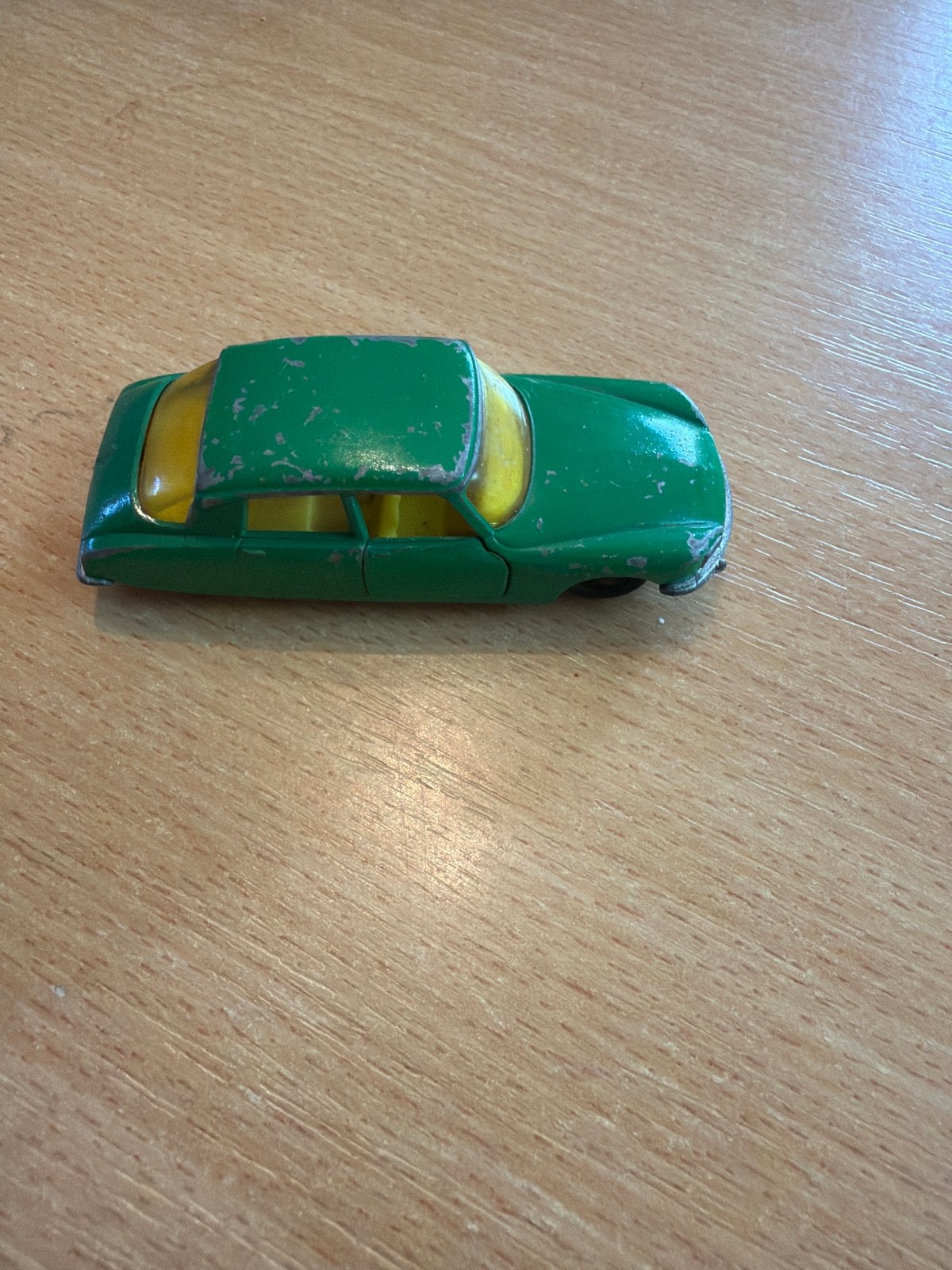 SIKU Citroën DS 21 - Groen - Vintage Speelgoedauto, Overige merken, Gebruikt, Auto, Groter dan 1:32