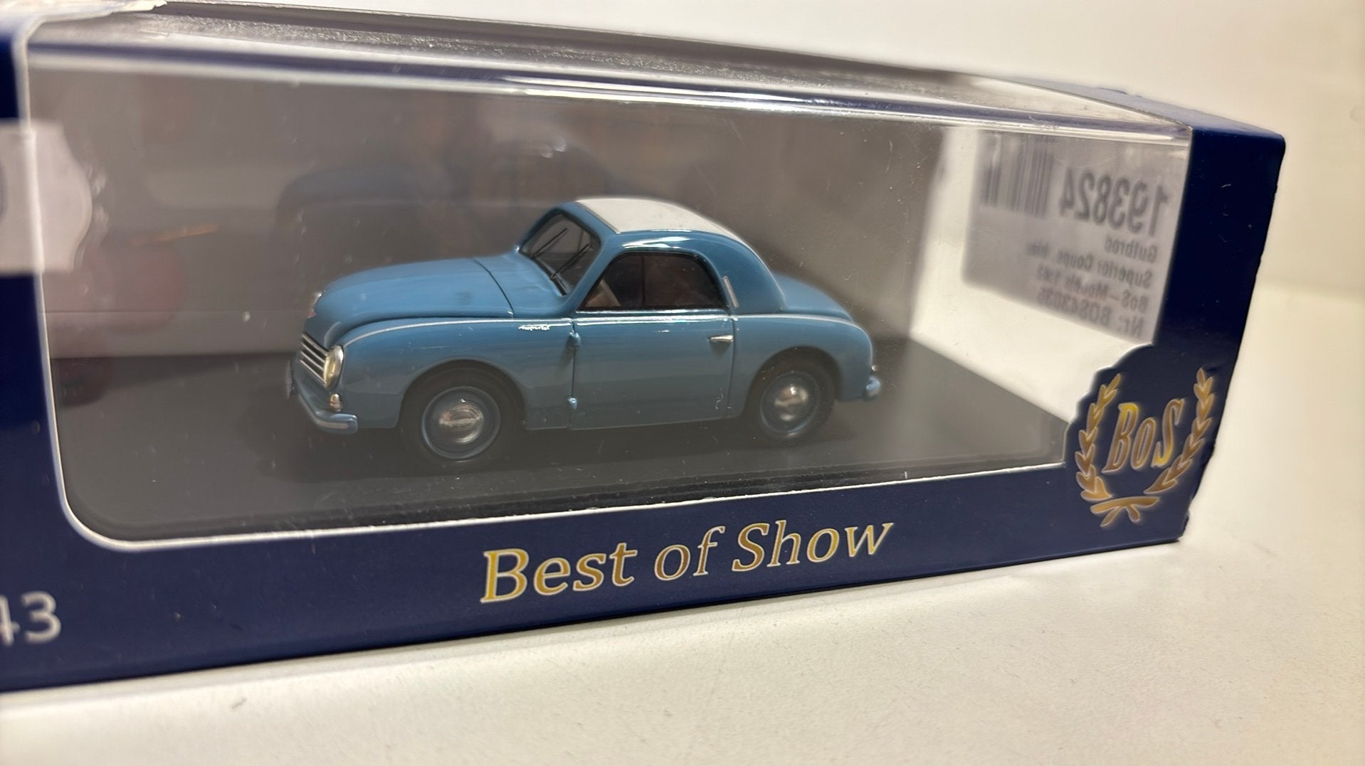 Gutbrod superior coupe 1953 bos 1.43, Overige merken, Auto, Ophalen of Verzenden, A