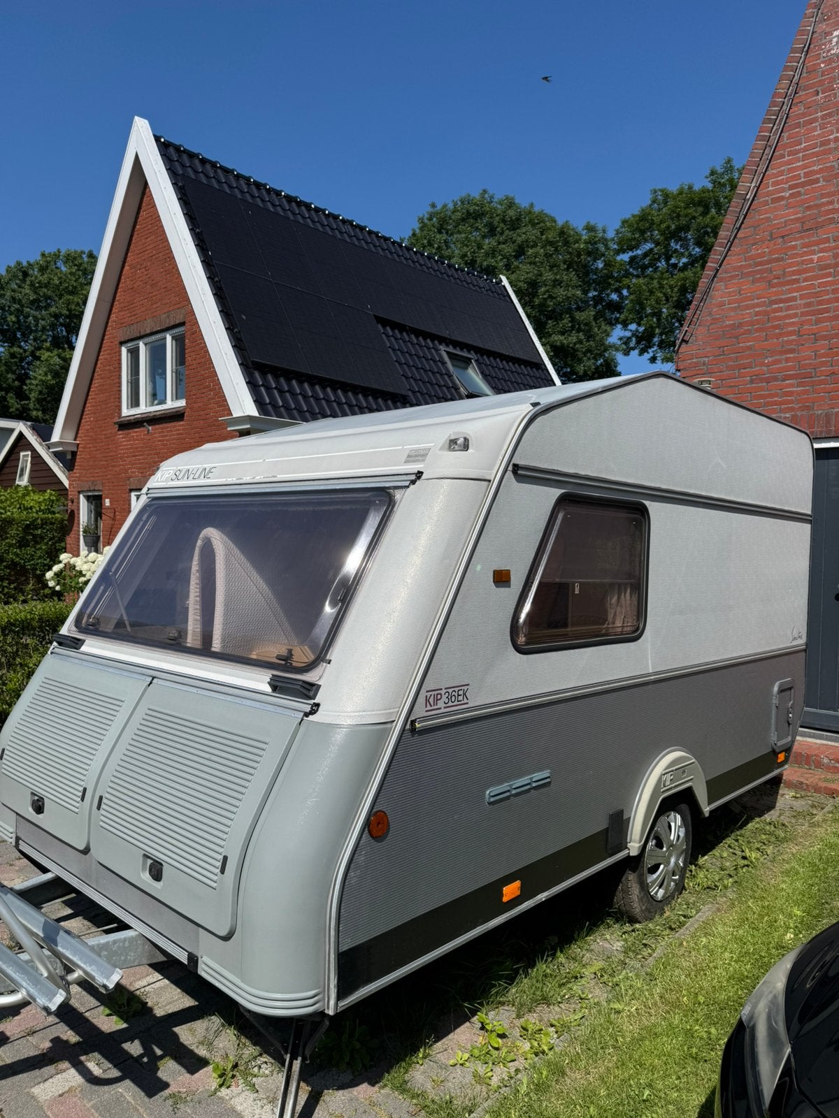 Kip Sun-Line, Caravans en Kamperen, Caravans, Rondzit, Kip, Particulier, Luifel