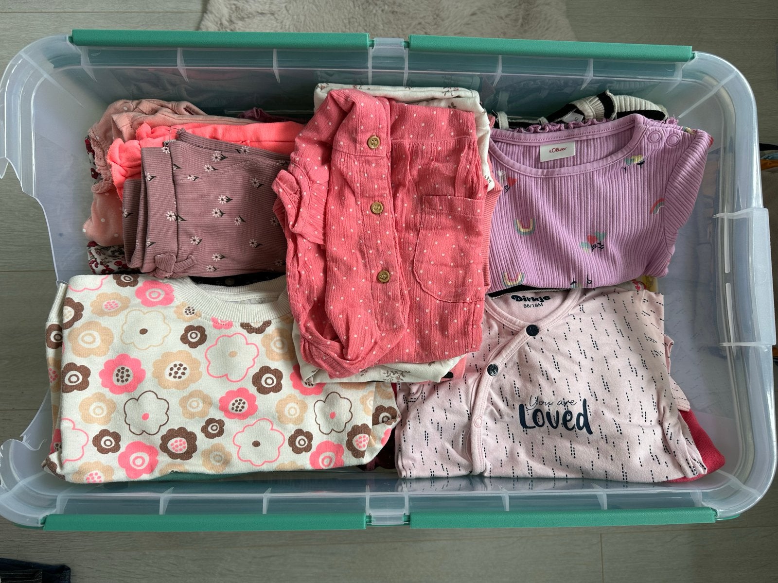 Groot pakket babykleding maat 62 t/m 86, Ophalen, Zo goed als nieuw, Meisje