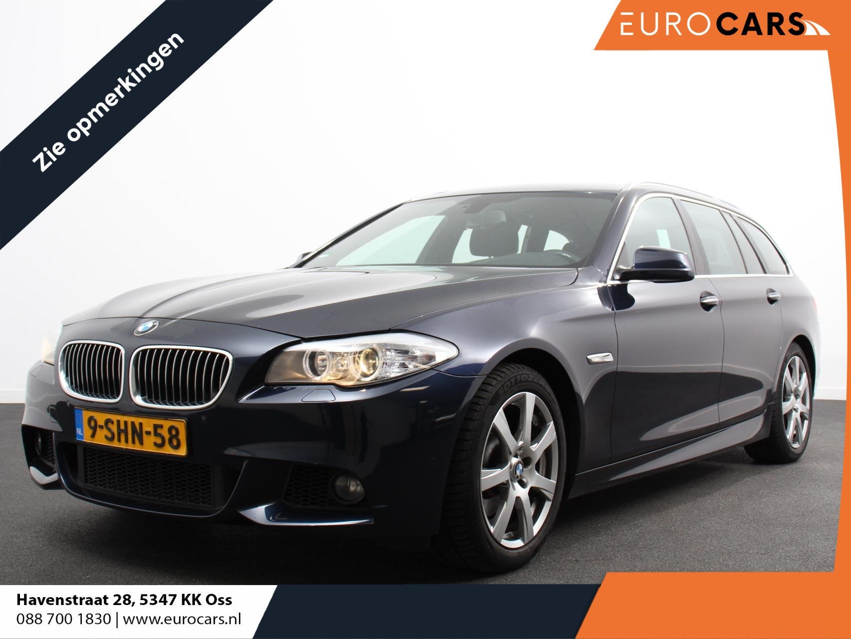 BMW 5-serie Touring 520i Automaat Navigatie Climate Control, Automaat, Euro 5, Gebruikt, 4 cilinders
