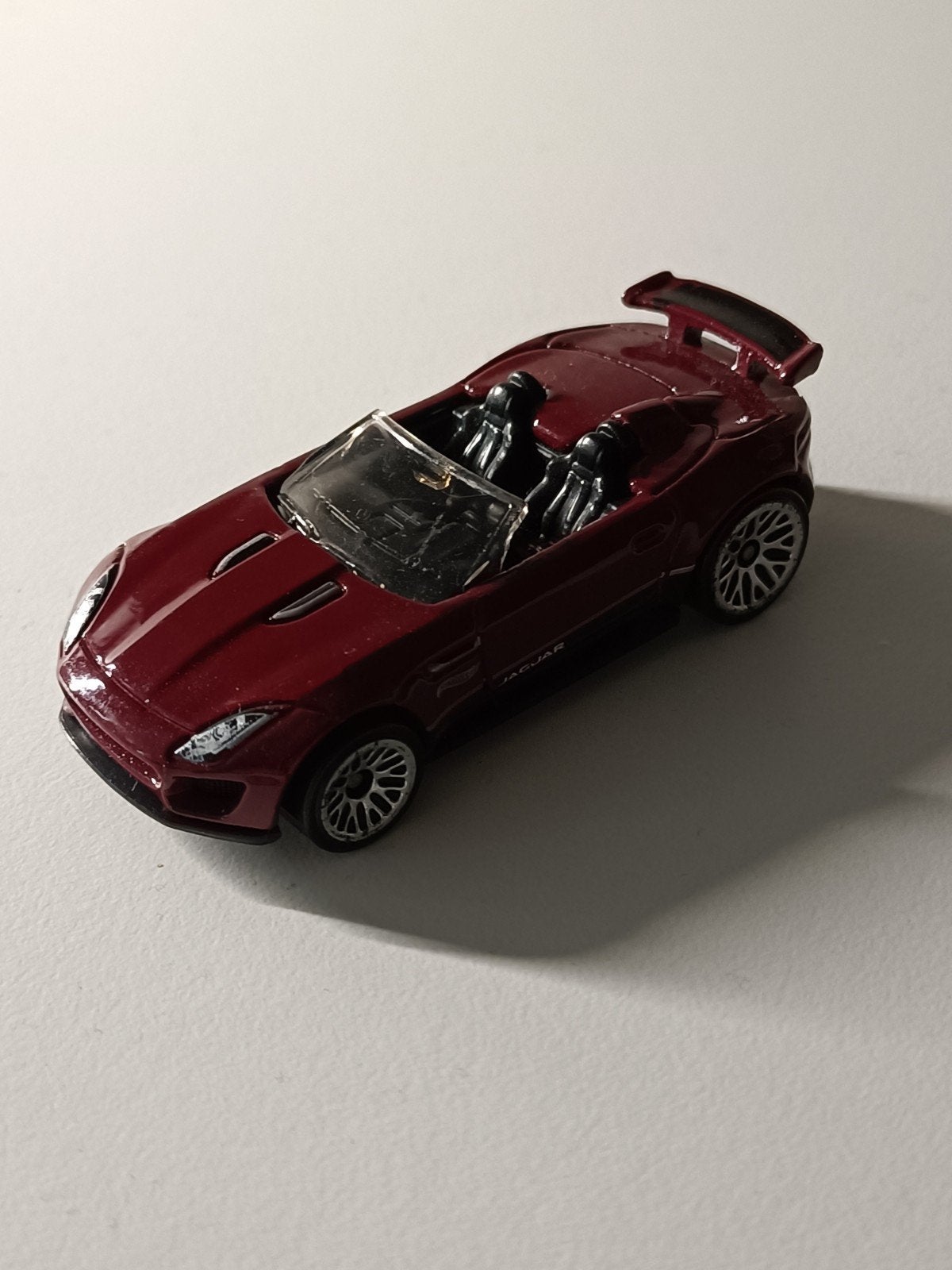 Hot Wheels Jaguar F-Type Project 7 - Rood, Ophalen of Verzenden