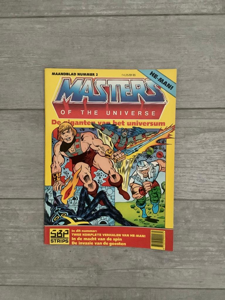 Vintage Masters of the Universe stripboek, nummer 2, Boeken, Eén stripboek, Ophalen of Verzenden, Zo goed als nieuw
