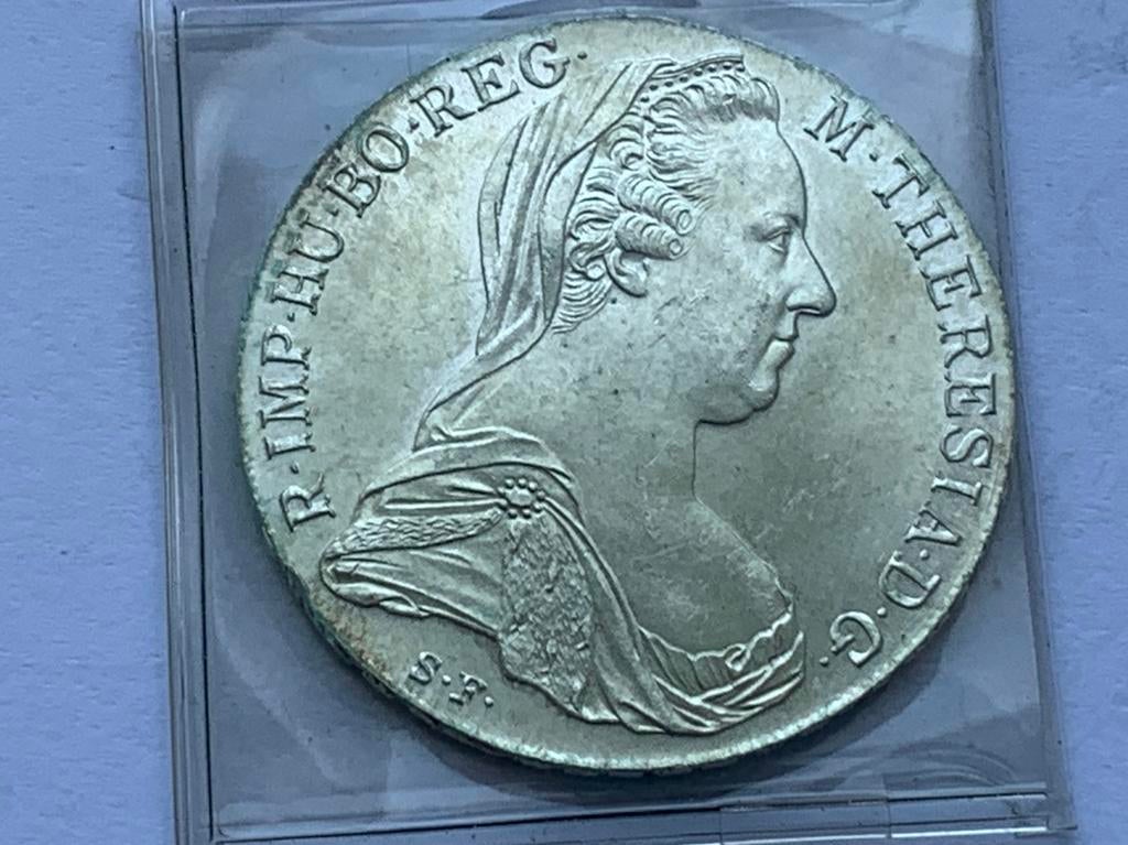 Prachtige zilveren maria theresia 1780, Ophalen of Verzenden, Oostenrijk