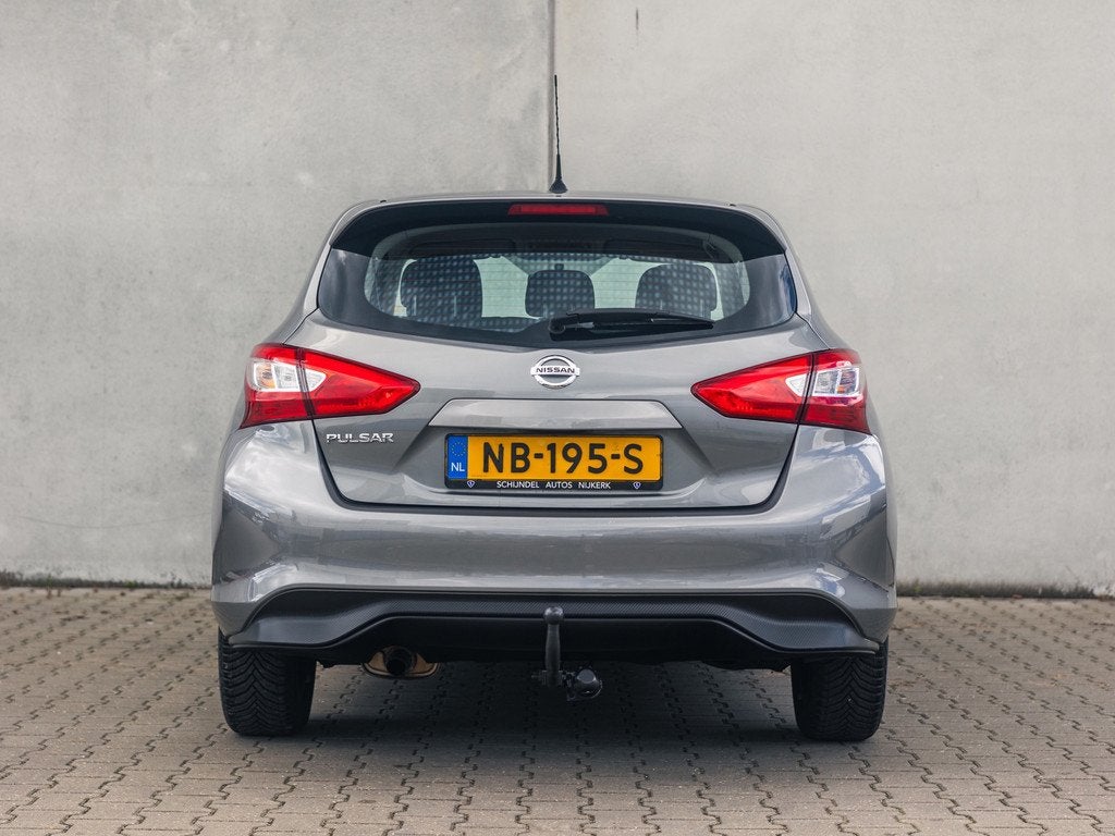 Nissan Pulsar 1.2 DIG-T Visia Airco Trekhaak Cruise control, Auto's, Nissan, Voorwielaandrijving, Stof, Gebruikt, 4 cilinders