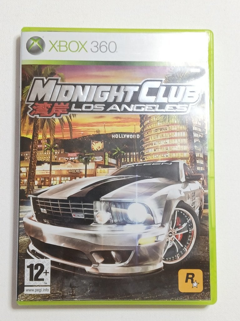 Midnight Club Los Angeles - Xbox 360 - PAL - Compleet - CIB, Gebruikt, Microsoft, 1 speler, Racen en Vliegen