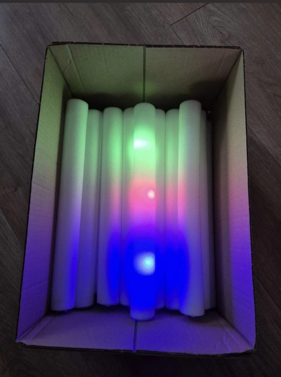 LED Schuim Lichtstaven - Feestverlichting, Ophalen, Nieuw, Feestartikel, Overige