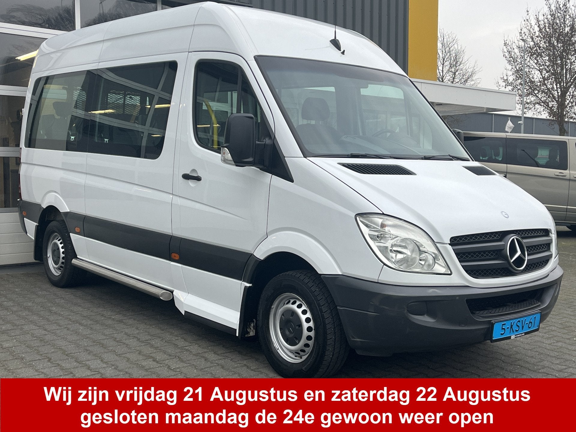 Mercedes-Benz Sprinter Rolstoelbus 9-persoons 313 2.2 CDI 36, Euro 5, Gebruikt, 2000 kg, Wit