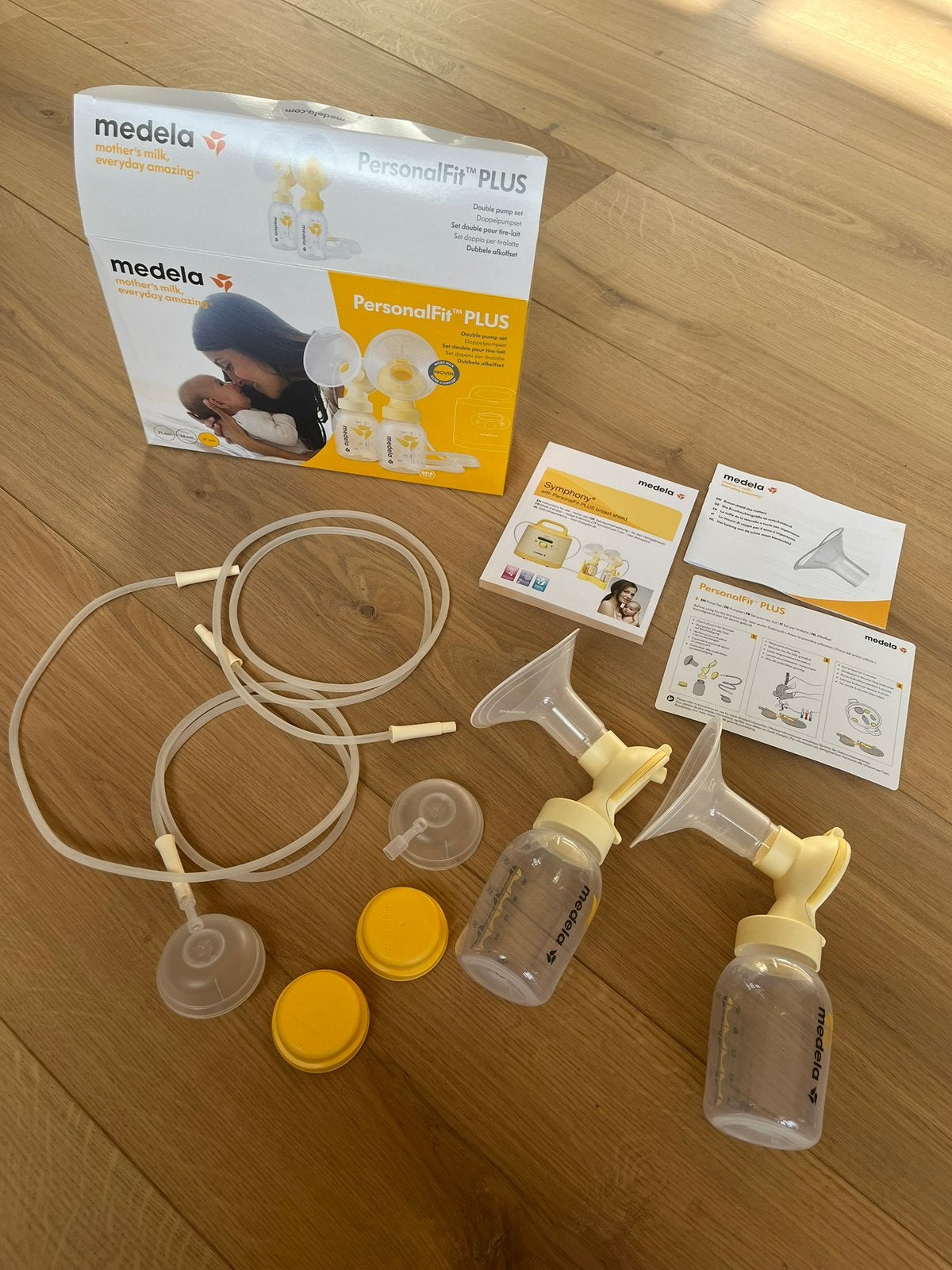 Medela Symphony afkolfset, Kinderen en Baby's, Babyvoeding en Toebehoren, Ophalen of Verzenden, Zo goed als nieuw, Borstkolf