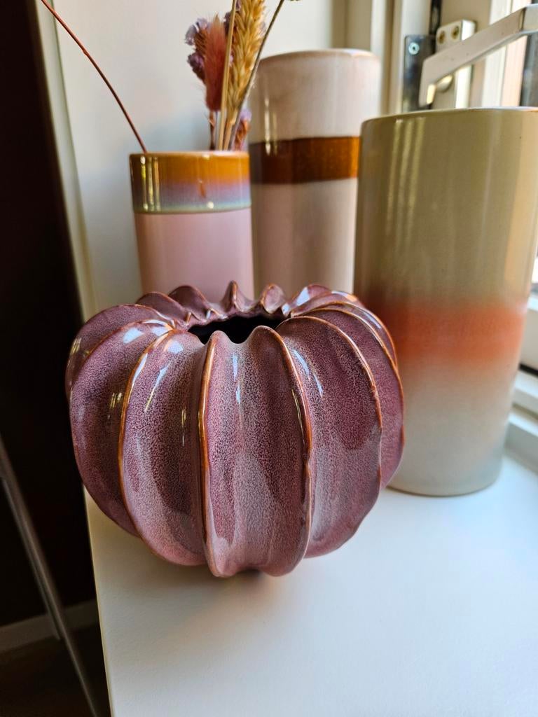 Des pots vaasje, Huis en Inrichting, Ophalen of Verzenden, Zo goed als nieuw, Aardewerk of Porselein, Minder dan 50 cm