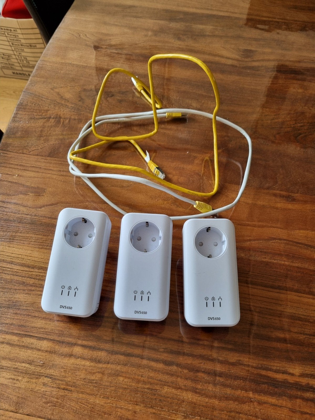 Devolo DVS 650 Powerline Adapters (3 stuks), Computers en Software, Netwerk switches, Ophalen of Verzenden, Gebruikt