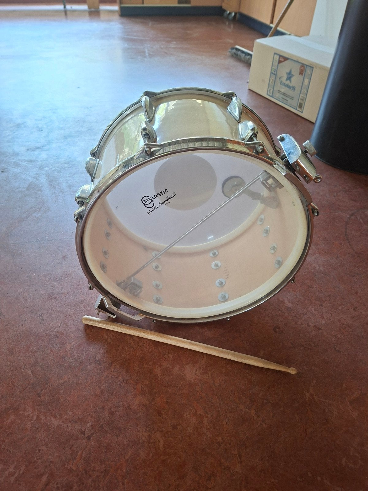 Snare drum met drumstokken, Ophalen, Gebruikt, Overige merken