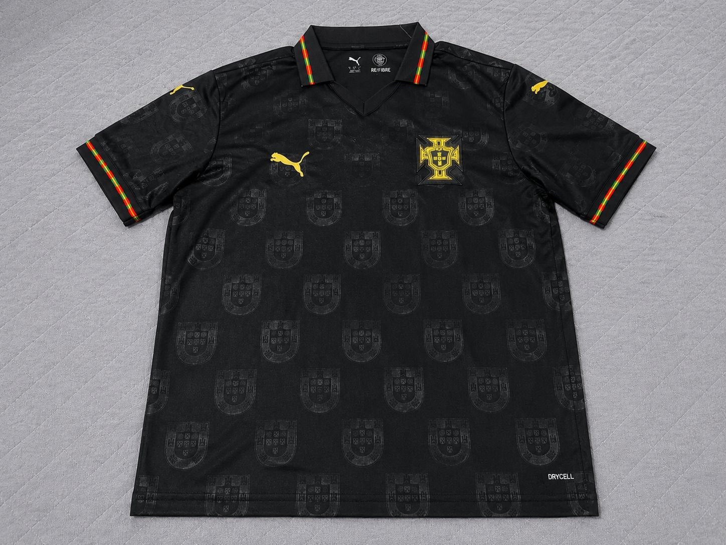 Puma Portugal Voetbalshirt Zwart - Maten M beschikbaar, Ophalen of Verzenden, Nieuw, Maat 48/50 (M), Zwart