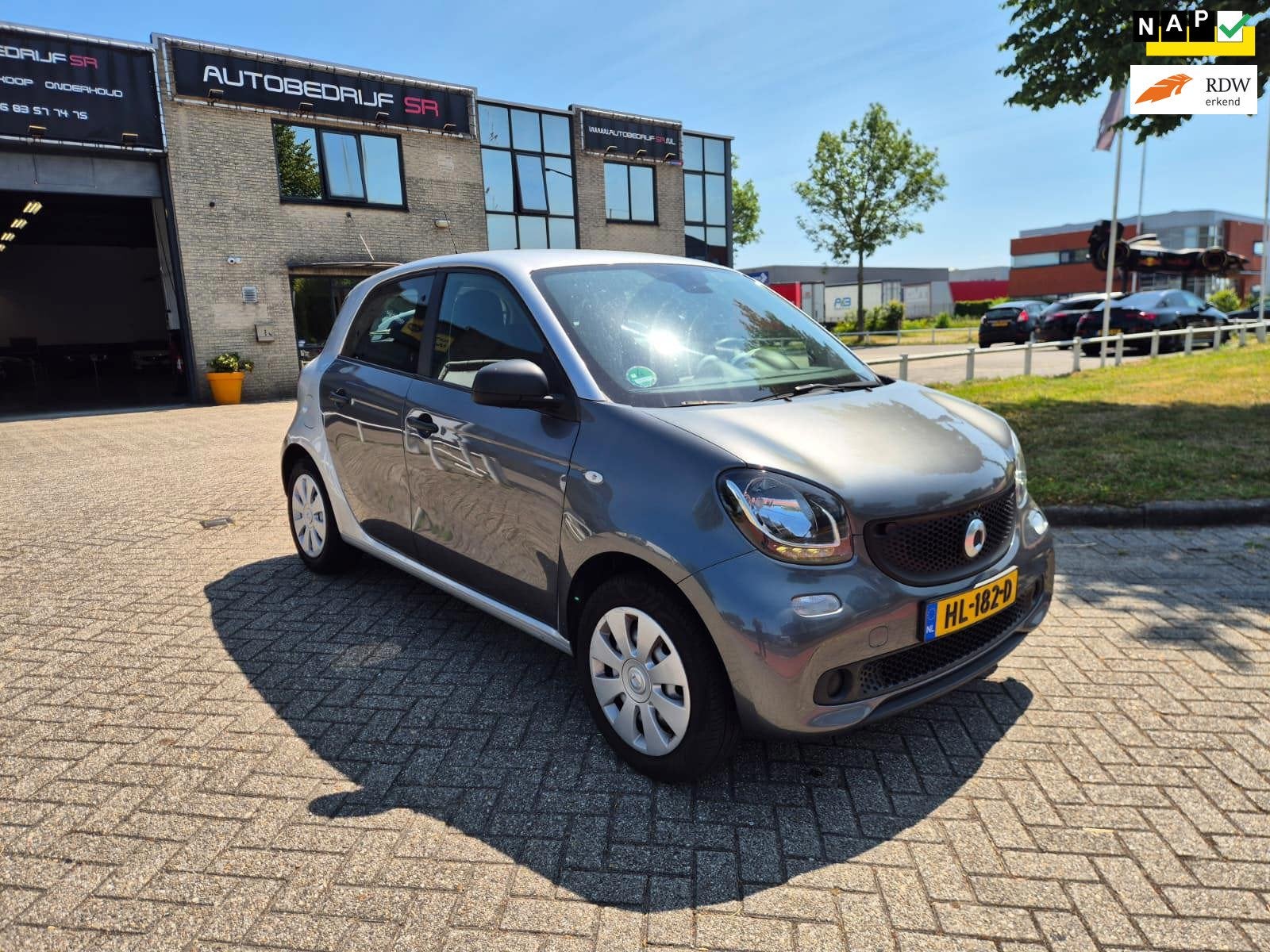 Smart Forfour 1.0 Pure Cruise! Airco! 5 Deurs! Nap! Nette Au, Auto's, Gebruikt, 4 stoelen, Origineel Nederlands, Handgeschakeld