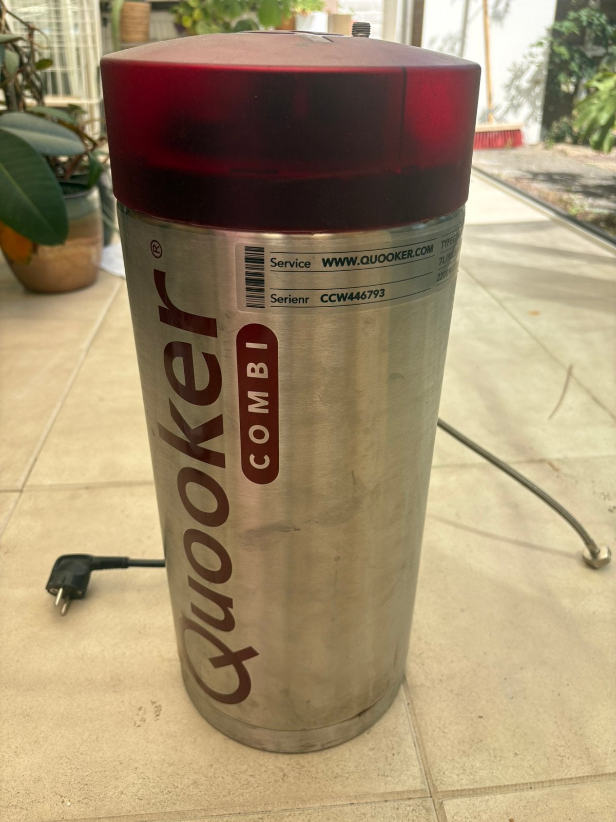 Quooker combi reservoir, Ophalen of Verzenden, Zo goed als nieuw