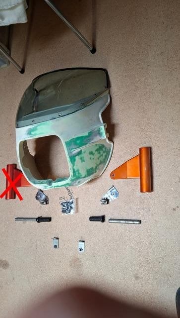 kuip set voor Zundapp KS50/KS80 - type 529/530, Ophalen, Gebruikt, Overige typen