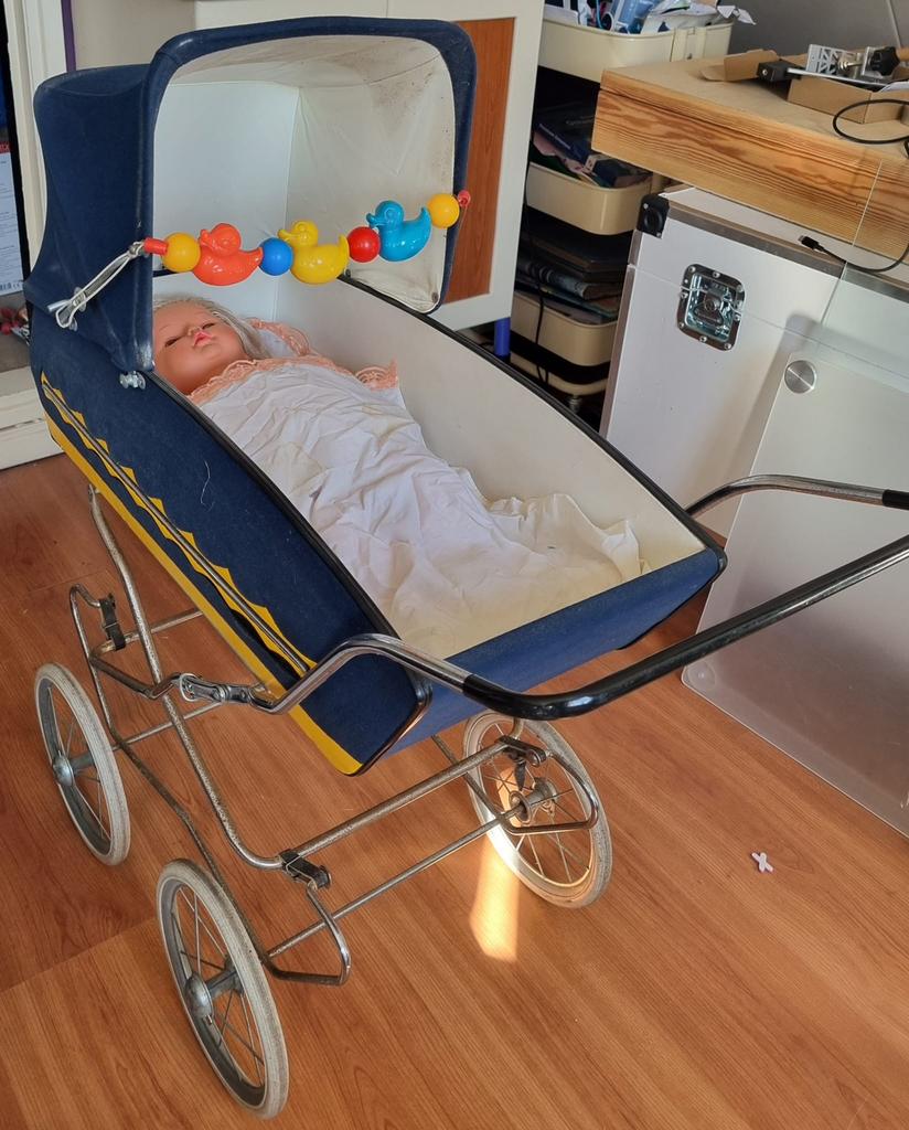 Poppenwagen, Ophalen, Zo goed als nieuw, Overige merken