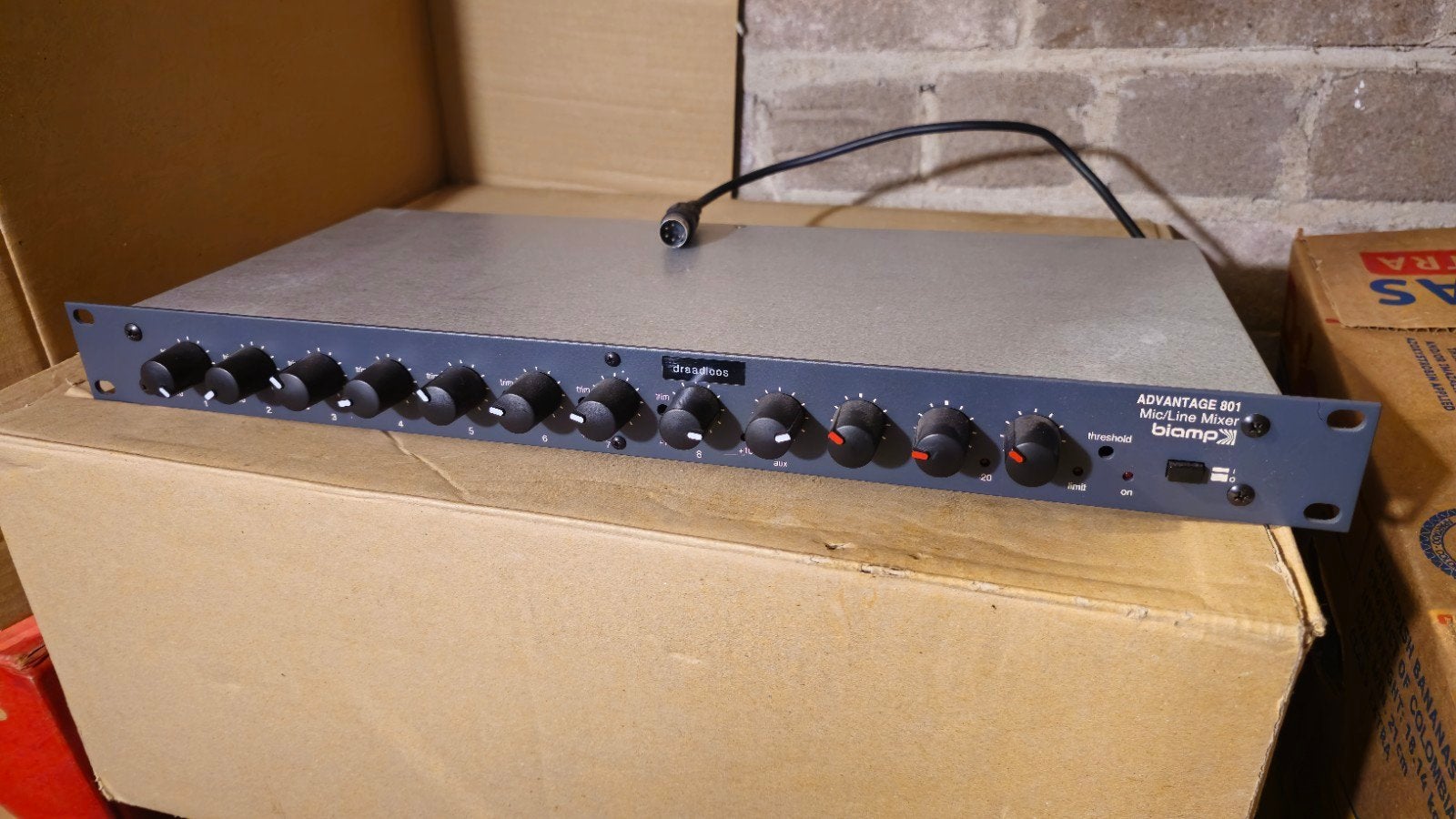 Biamp Advantage 801  Mic/Line Mixer, Ophalen of Verzenden, Audio