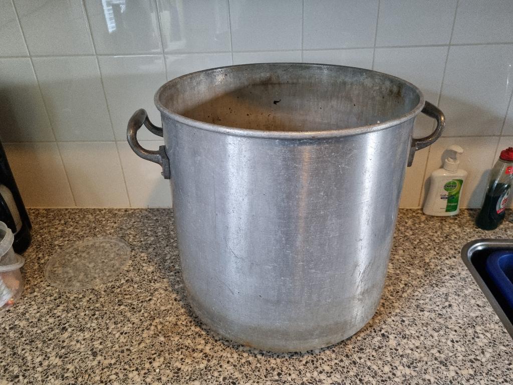 aluminium ketel, Ophalen of Verzenden, Aluminium