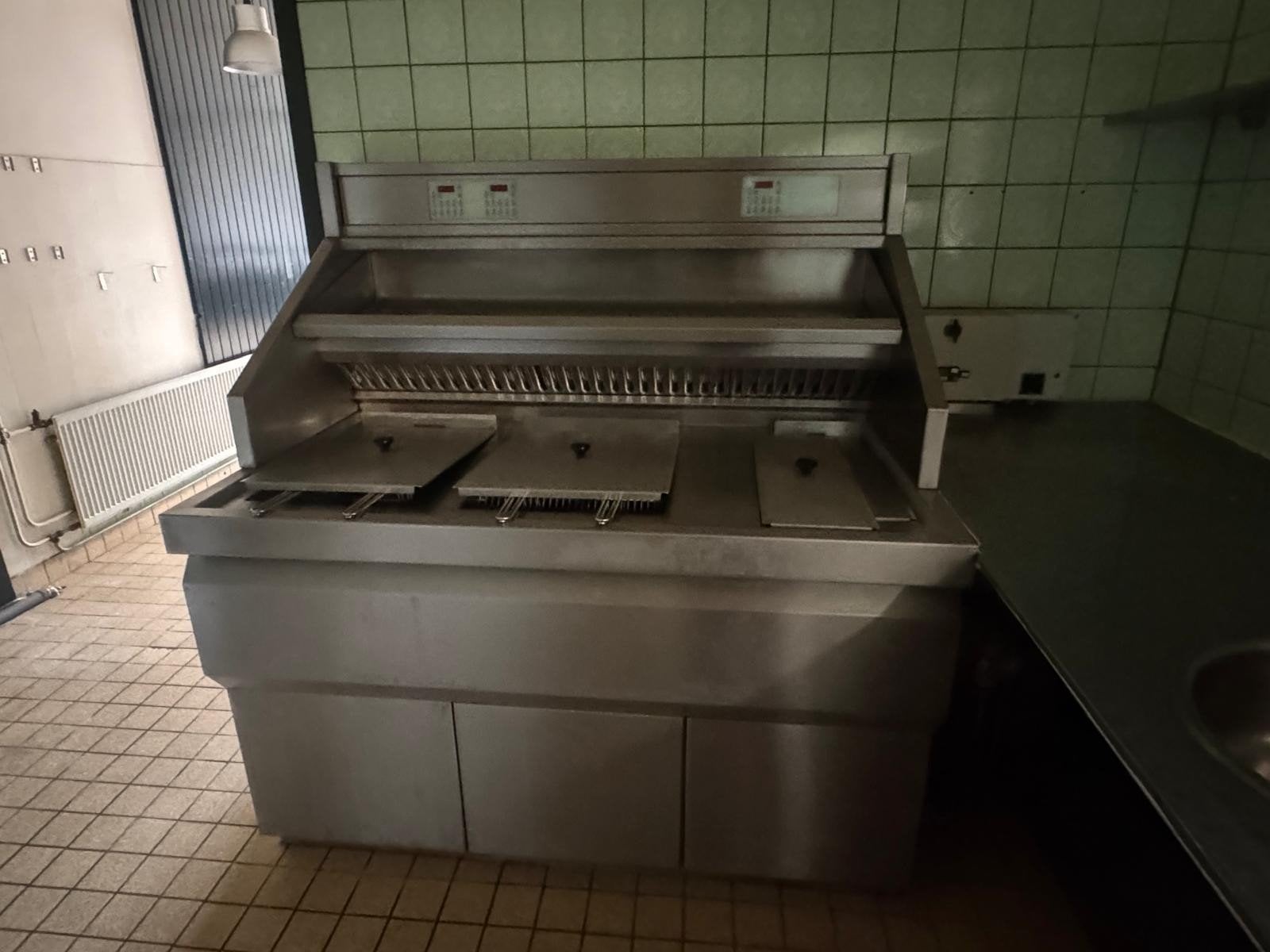 Kiremko Frituurinstallatie - Professionele Frituurpan, Ophalen, Gebruikt, Fornuis, Frituur en Grillen