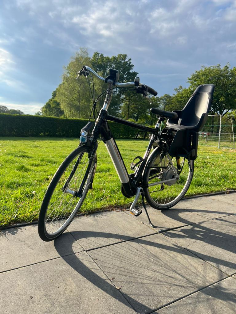 Koga Miyata Tesla Special E-bike - Elektrische herenfiets, Gebruikt, 55 tot 59 cm, 30 tot 50 km per accu, Ophalen