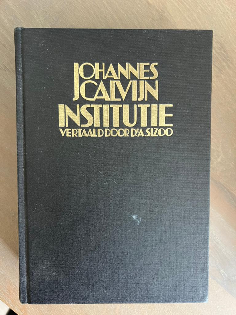 Johannes Calvijn – Institutie (3 delen), Ophalen of Verzenden, Zo goed als nieuw, Christendom | Protestants