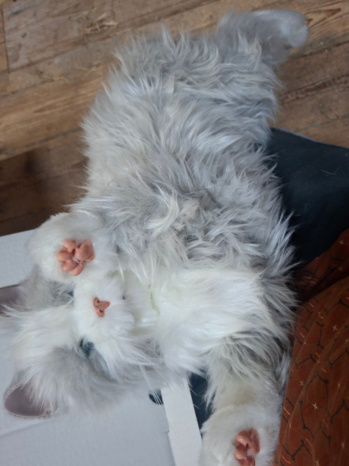 Joy for All Companion Pet - Interactieve Kat Grijs, Ophalen of Verzenden, Zo goed als nieuw
