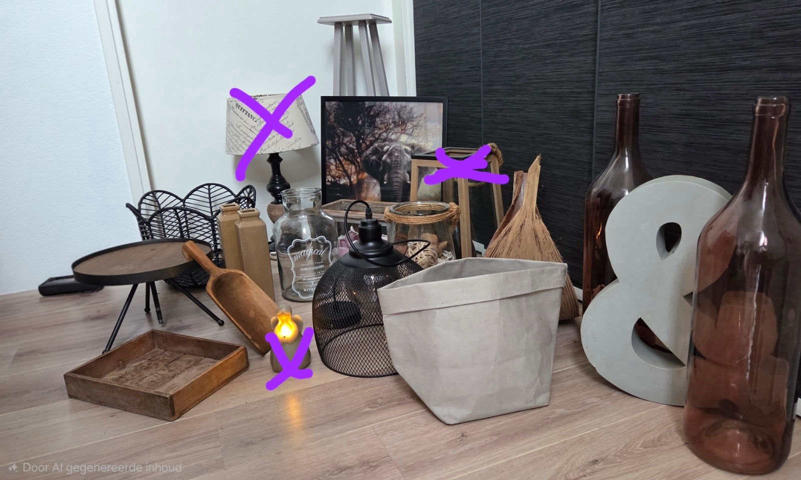 OPRUIMING! Diverse woonaccessoires/decoratie (mag per stuk), Ophalen, Gebruikt