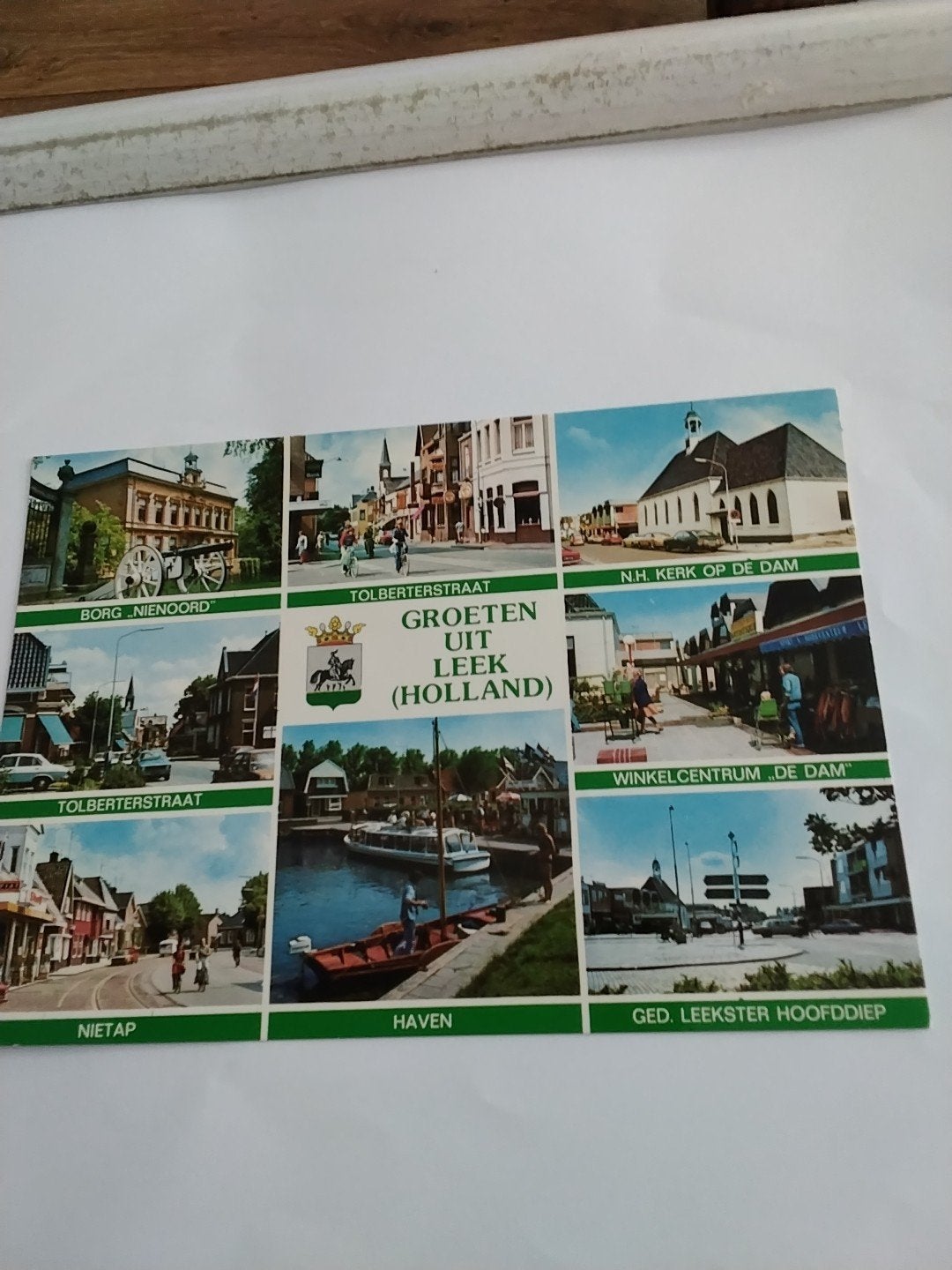 Ansichtkaart Groeten uit Leek (Holland), Ophalen of Verzenden, 1960 tot 1980, Gelopen, Groningen