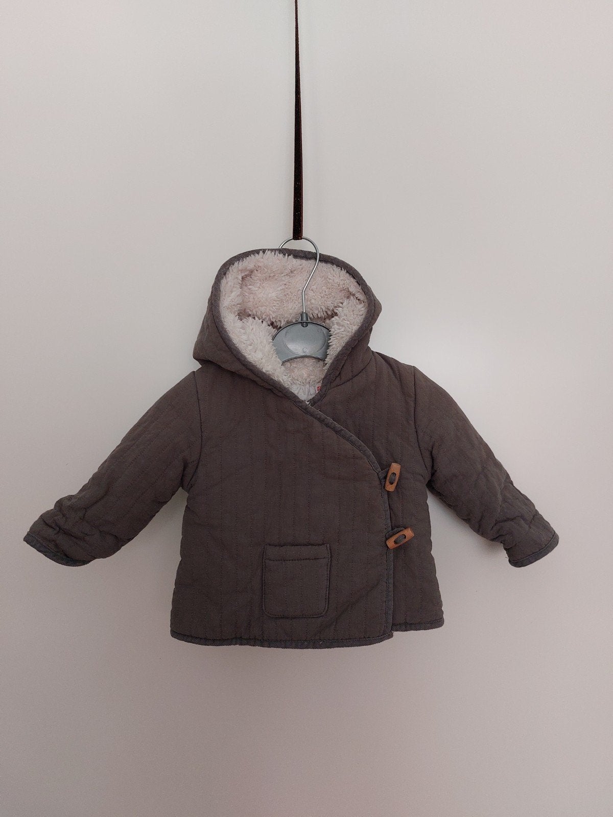 Zara babyjas winter maat 62 z.g.a.n., Ophalen of Verzenden, Zo goed als nieuw, Zara, Jasje