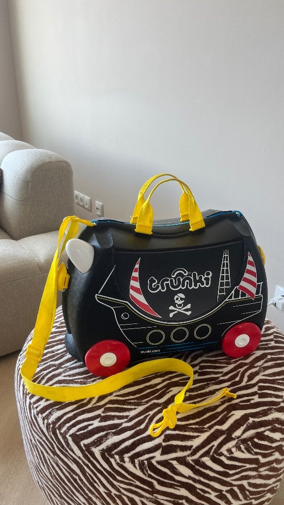 Trunki koffer piraat, Hard kunststof, Minder dan 50 cm, Zo goed als nieuw, Minder dan 35 cm
