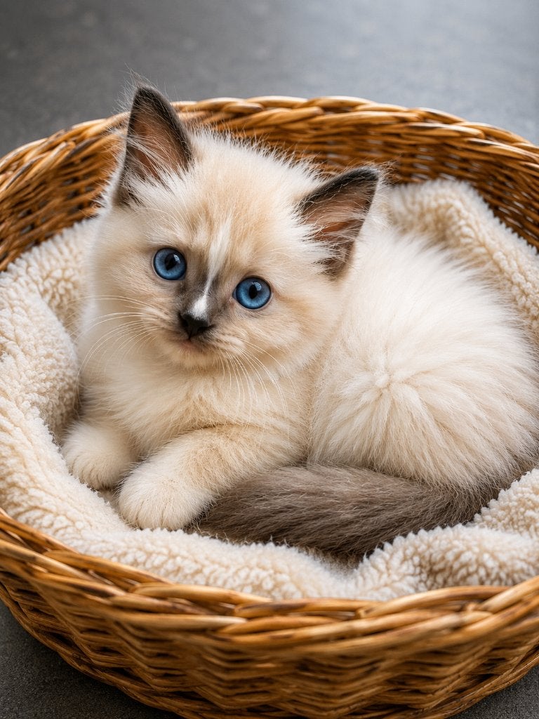 Sibeer Siberische kat x ragdoll kittens, Dieren en Toebehoren, Meerdere dieren, Ontwormd, 0 tot 2 jaar