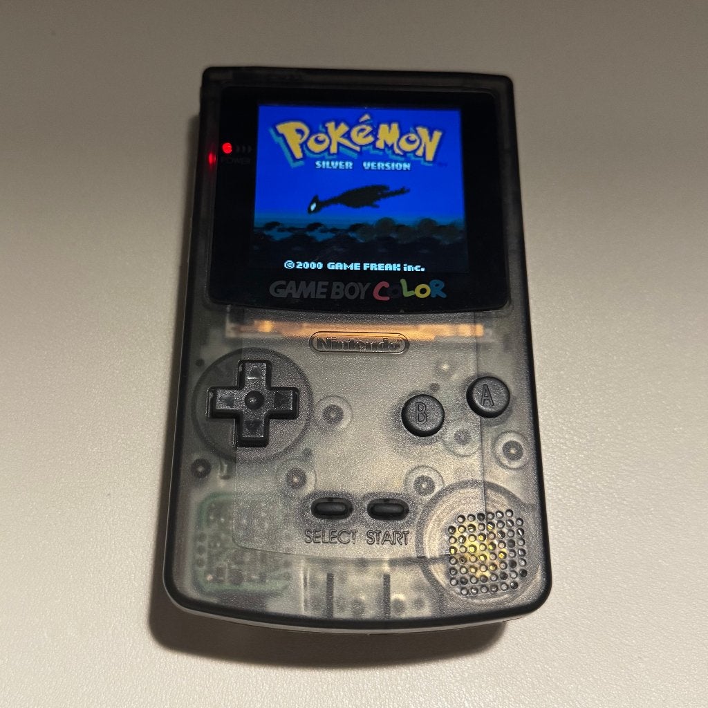 Gameboy Color met IPS scherm, Spelcomputers en Games, Ophalen of Verzenden, Zo goed als nieuw, Game Boy Color, Met beschermhoes of tas