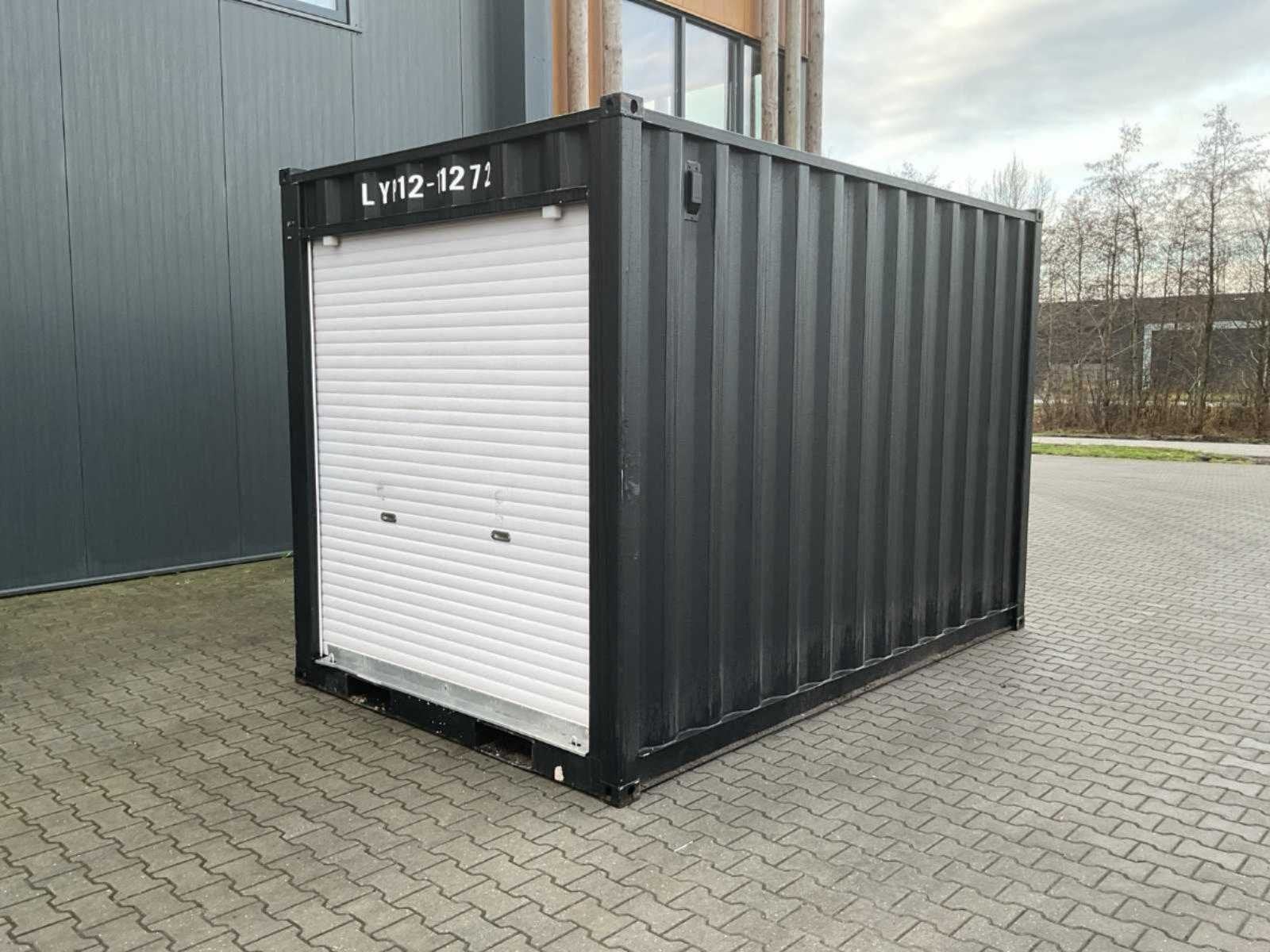2025 Rhino-Cross-Containers 12ft Zeecontainer met roldeur, Zakelijke goederen, Machines en Bouw | Keten en Containers