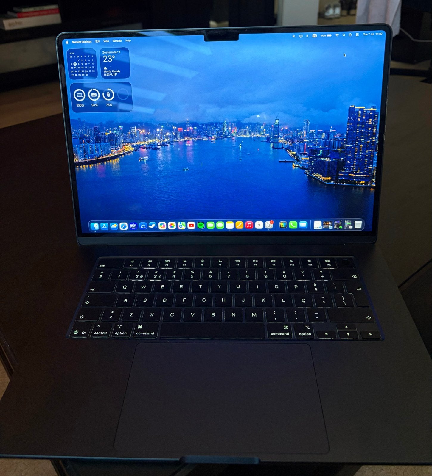 MacBook Air 2025 M4 15 inch - 16GB/256GB, Computers en Software, Apple Macbooks, Ophalen, 256 GB, Zo goed als nieuw, MacBook Air