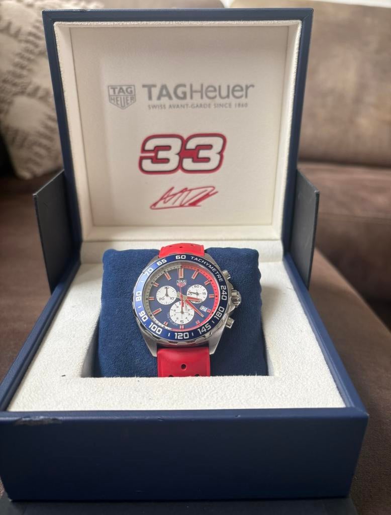 TAG Heuer Formula 1 Max Verstappen 2017 Special Edition, Ophalen, Staal, TAG Heuer