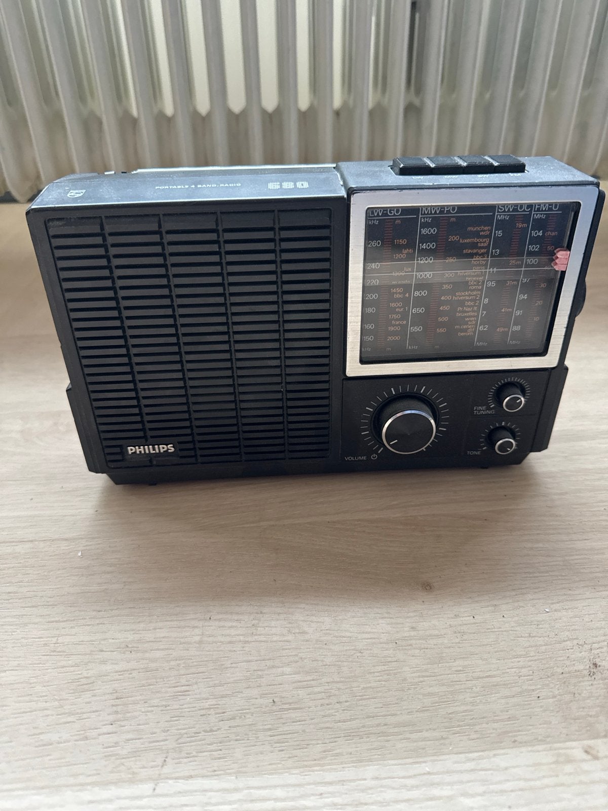 Philips Draagbare Radio - Vintage Model, Ophalen, Gebruikt, Radio