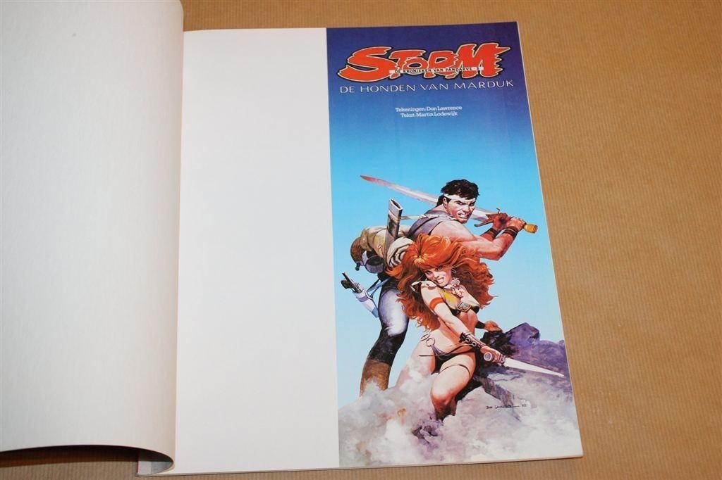 Storm 14 — De Honden van Marduk [4e Druk 1991], Eén stripboek, Ophalen of Verzenden, Zo goed als nieuw