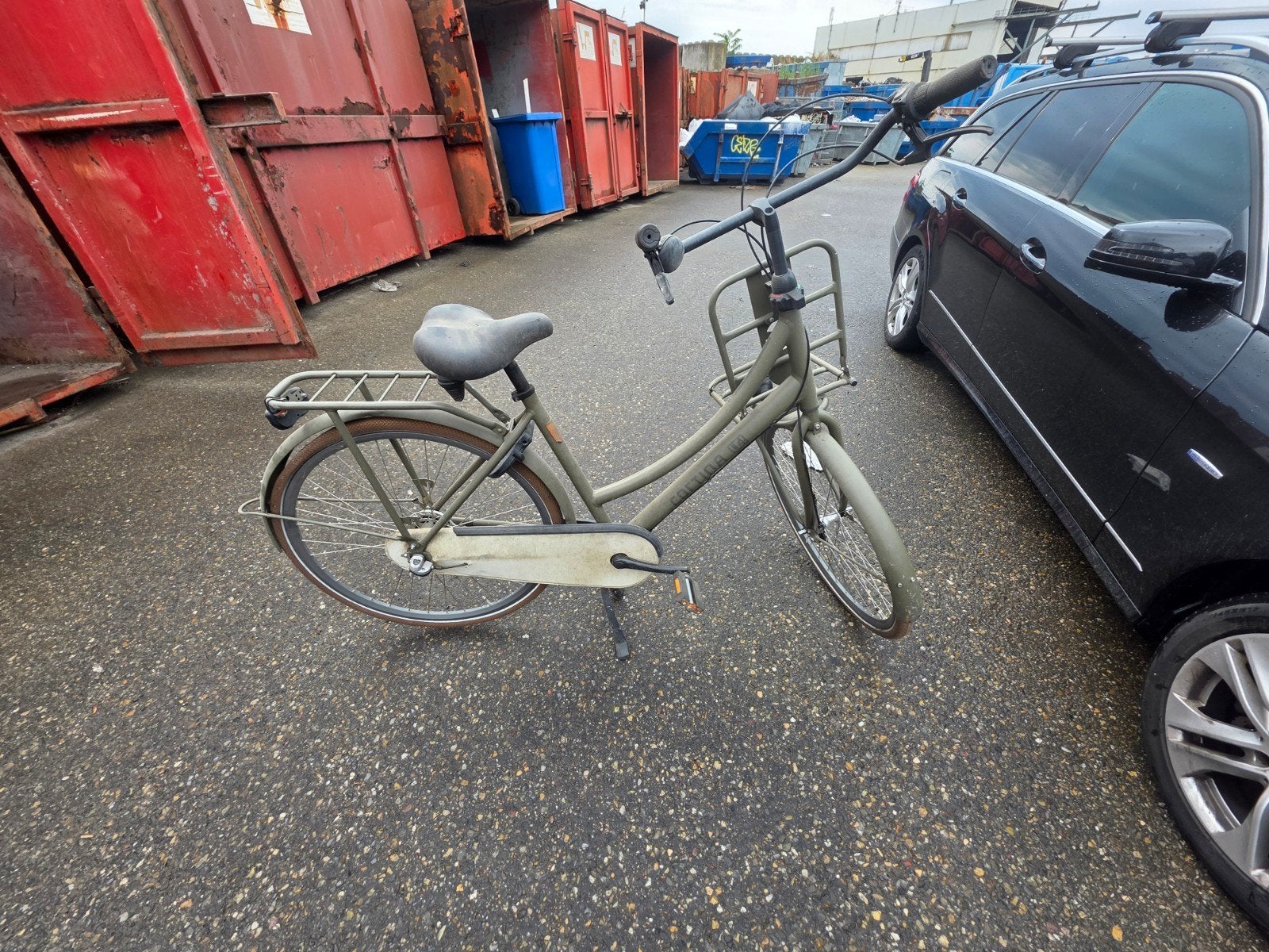 Gebruikte transportfiets van het merk Cortina met versnellin, Overige merken, Versnellingen, Ophalen of Verzenden, Trommelrem