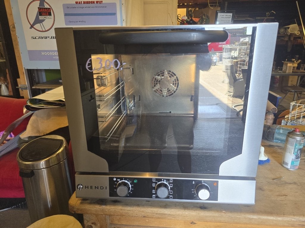 Hendi combioven 2600W – professionele horeca oven RVS, Zakelijke goederen, Horeca | Keukenapparatuur, Ophalen, Gebruikt, RVS Meubilair