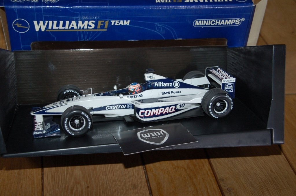 1:18 WILLIAMS FW22 F1 JENSON BUTTON Minichamps WRH, Verzenden, Zo goed als nieuw, Auto, MiniChamps