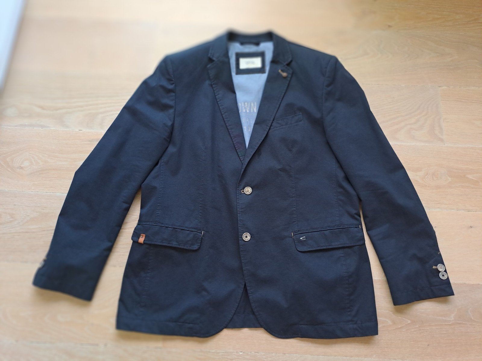 Katoenen colbert van 'Camel active' in maat 54, Maat 52/54 (L), Blauw, Ophalen of Verzenden, Zo goed als nieuw