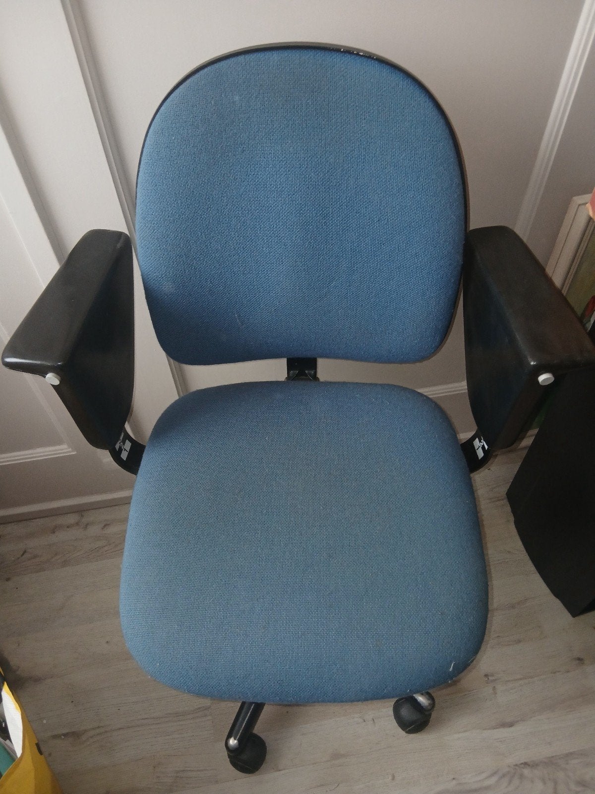 Bureaustoel vintage retro, Huis en Inrichting, Bureaustoelen, Ophalen, Zwart
