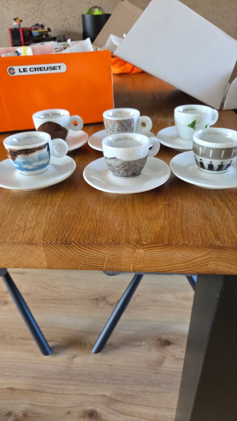 Illy collection iit 2001 kop en schotel., Ophalen of Verzenden