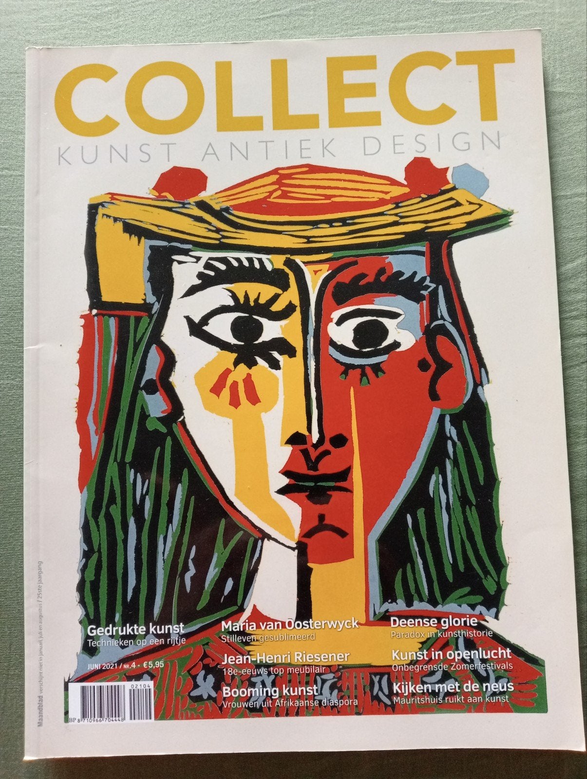 Collect Kunst Antiek Design Magazine Juni 2021, Boeken, Ophalen of Verzenden, Zo goed als nieuw, Overige typen