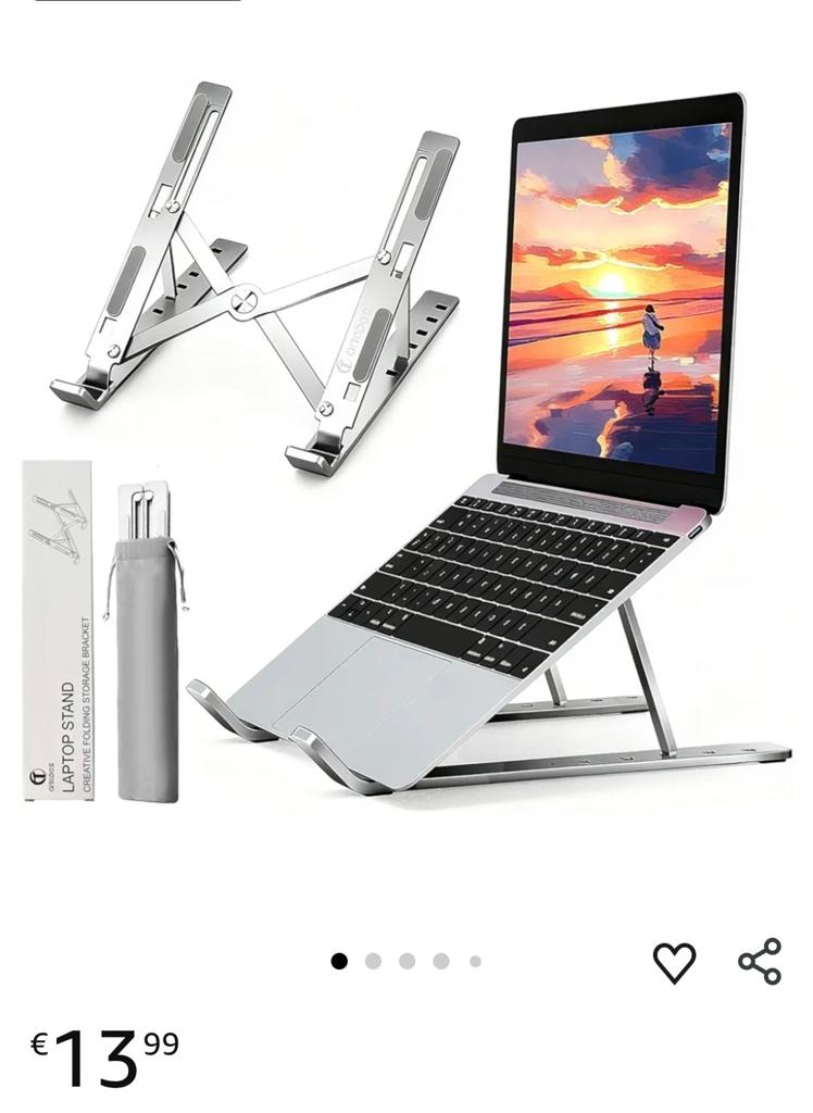Verstelbare telefoon/ tablet en of laptop standaard, Ophalen of Verzenden, Zo goed als nieuw