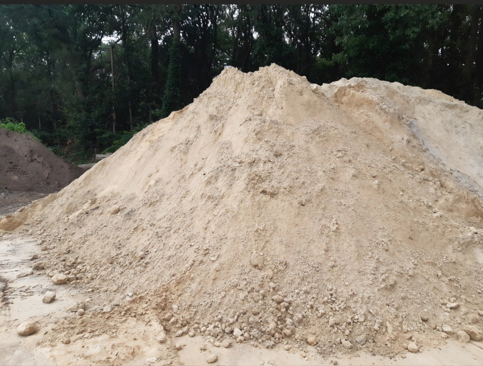 Geel zand gezocht., Ophalen, Ophoogzand