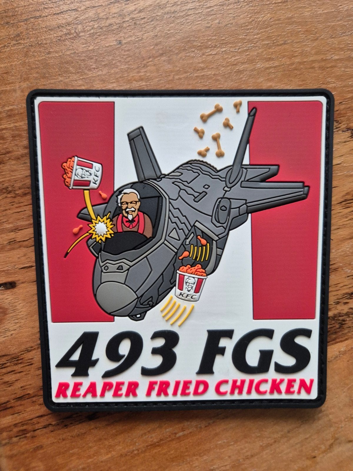reaper fried chicken patch 493 fgs, Ophalen of Verzenden, Zo goed als nieuw