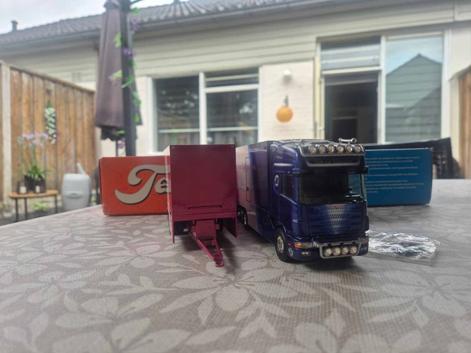 Tekno scania gebr van ballegooijen, Ophalen of Verzenden, Zo goed als nieuw, Bus of Vrachtwagen, Tekno