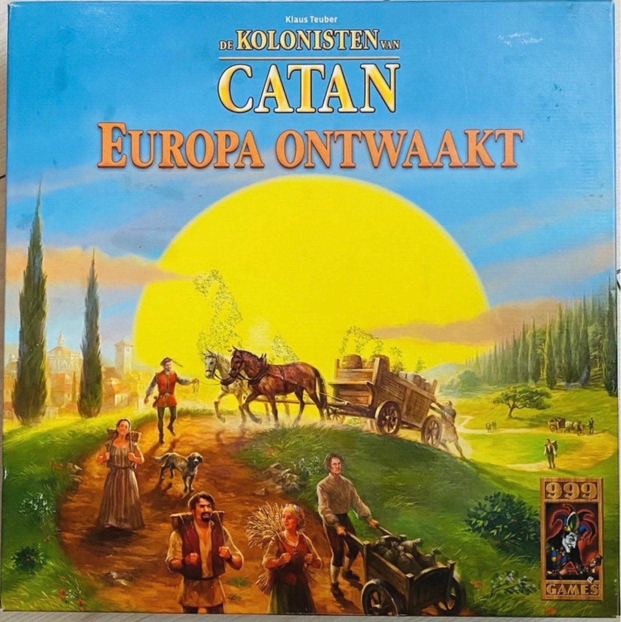De Kolonisten van Catan: Europa Ontwaakt, Ophalen of Verzenden, Gebruikt